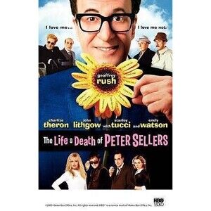 Life and Death Of Peter Sellers DVD Geoffrey Rush Charlize Theron New and Sealed